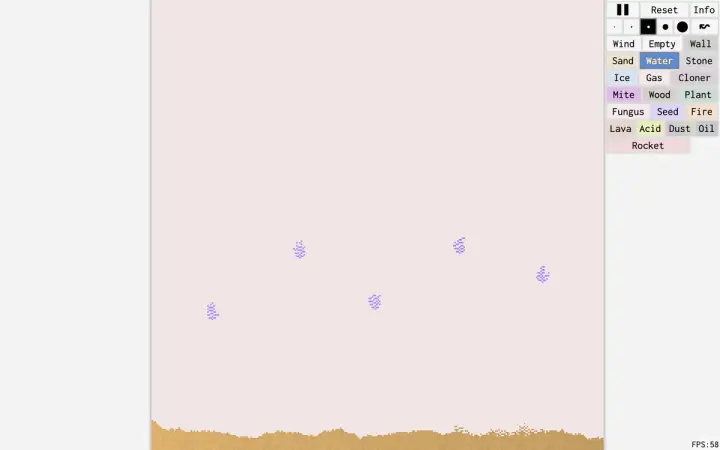 sandspiel as it appears in the browser