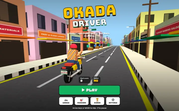 Okada Driver · Ride Lagos | DigiMillennials as it appears in the browser