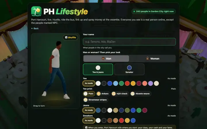 PH Lifestyle as it appears in the browser