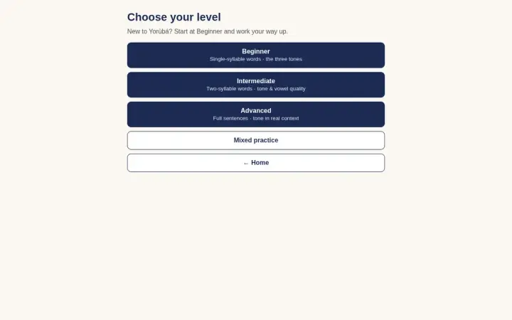 Àmì as it appears in the browser