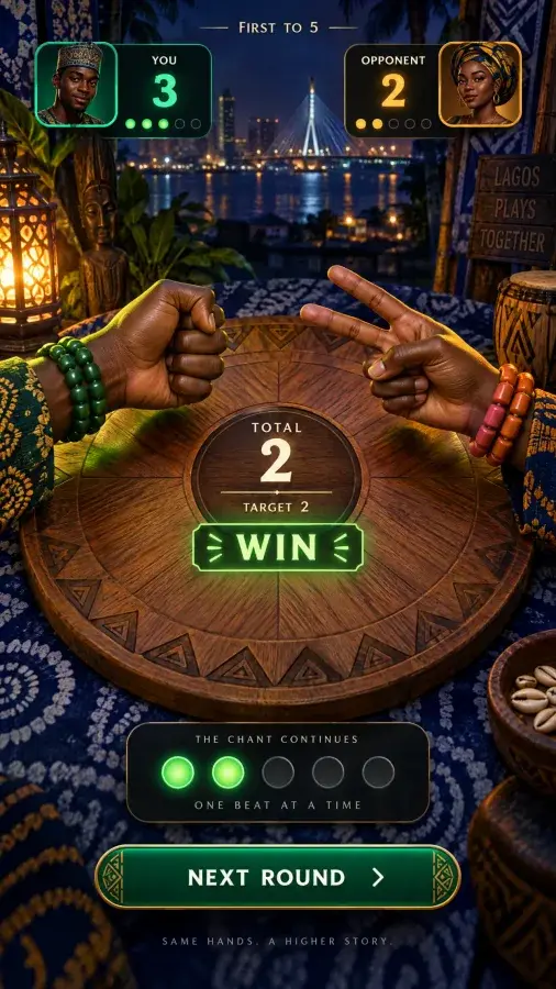 After Round 1, picture 2 as it appears in the browser
