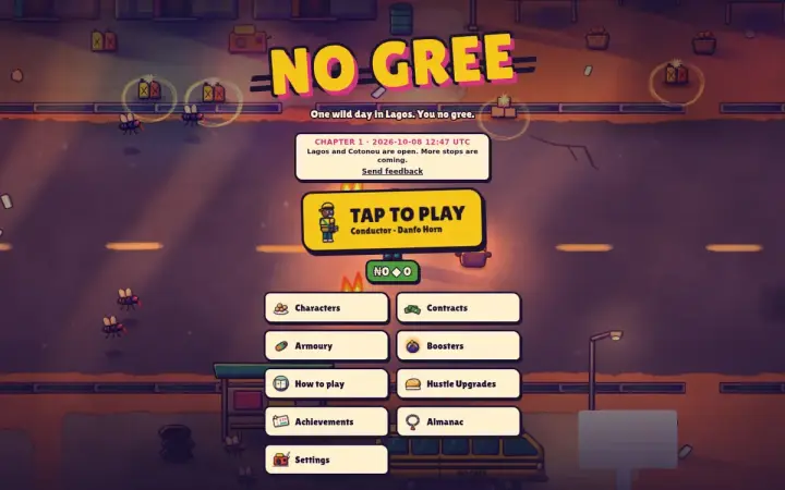 No Gree as it appears in the browser