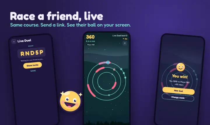 Orbit Hop, picture 4 as it appears in the browser