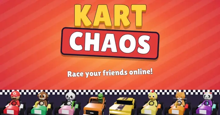 Kart Chaos as it appears in the browser