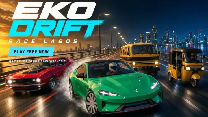 Eko Drift as it appears in the browser
