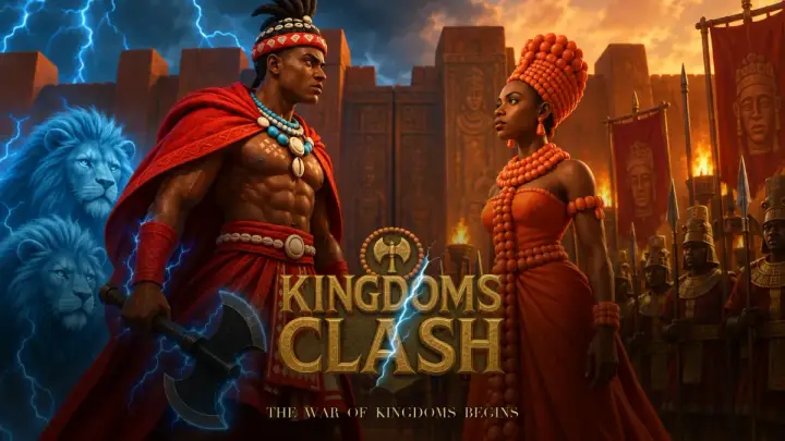 Kingdoms Clash as it appears in the browser