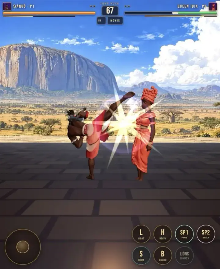 Kingdoms Clash, picture 2 as it appears in the browser